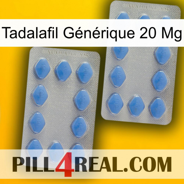 Tadalafil Générique 20 Mg 20